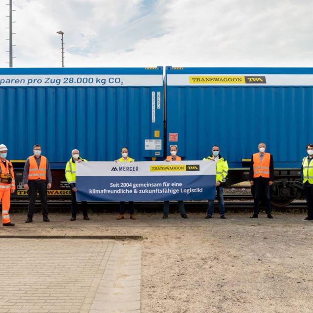 TRANSWAGGON hands over to Mercer Holz the final few wagons from a total order for 156